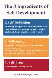 The 3 Ingredients Needed For Self Development In 2020 Attachment Styles Self Development Self