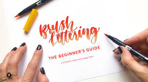 | 5.75 w x 8.25 h. Brush Lettering The Beginner S Guide Peggy Dean Skillshare