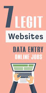 7 Legit Websites That Makes Real Money From Data Entry Work Online Data Entry Jobs Online Data Entry Data Entry Jobs