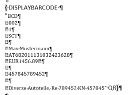 Rechnungen mit daten aus excel in word als serienbrief erstellen. Qr Code Mit Word Serienbrief Aus Excel Daten Erstellen Mikrocontroller Net