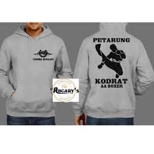 We carry protective hoodies, vests, pants and more for adults and children. Hoodie Tarung Derajat Kodrat Aa Boxer Jaket Hoodie Zipper Petarung Kode M0904 Shopee Indonesia