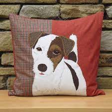 4.5 out of 5 stars. Jack Russell Terrier Cushion Jack Russell Terrier Pillow Etsy Animal Pillows Animal Cushions Applique Cushions