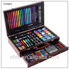 Desain Baru Anak Anak 123 Buah Kotak Kayu Gambar Diy Kualitas Tinggi Dengan Pena Warna Pensil Warna Aneka Dalam Satu Set Buy Diy Menggambar Kasus Kayu 123 Buah Kualitas Tinggi Diy Menggambar Kasus