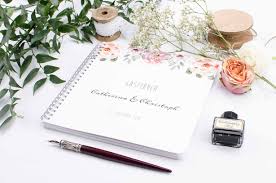 Die basis bildet ein großer bilderrahmen ohne glas und ohne rückwand. Gastebuch Fur Die Hochzeit Selbst Gestalten Carinokarten