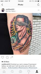 If you're asking, is their a rule within freemasonry where you're not allowed to have masonic (square. New Masonic Tattoo Freemasonry