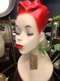 Meet Marie! I found her at an antique store in Virginia City, Nevada,  recently. 20 bucks! What a fun group. Thanks for the invite, Cidney