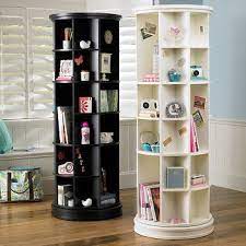 Spinning down, spinning down, spinning down. 9 Spinning Bookshelf Ideas Bookshelves Bookshelf Design Revolving Bookcase