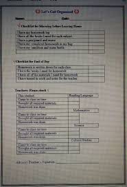 Check spelling or type a new query. Checklist For Students Who Need Help With Organizational Skills Student Behavior School Help Behaviour Chart