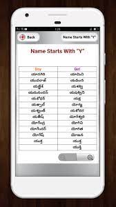From aiden to angelo, these are the the best boy names that start with a. Telugu Baby Names à°¬ à°¬ à°ª à°° à°² Apps On Google Play