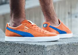 Sneakers News Puma Is Releasing The Clyde In Knicks Colors Retro Sneakers Men Puma Nike Shoes Outlet