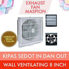 Meski demikian, anda bisa menambahkan beberapa dekorasi ini pada kamar mandi minimalis di rumah agar tampilannya semakin estetik. Kipas Sedot Ruangan Dapur Kamar Asap Debu Maspion Exhaust Wall Fan 8 Inch Mv 200 Nex Shopee Indonesia