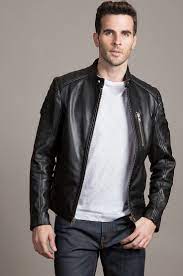 The Soto Jacket Surrounds You In Rugged Full Grain Cowhide Leather That Protects You With Warmt Mens Fashion Rugged Leather Jacket Men Mens Fashion Inspiration