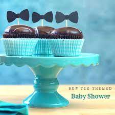 Baby shower decorations for boys bow tie table decorations. Bow Tie Baby Shower Ideas Baby Boy 3 Boys And A Dog