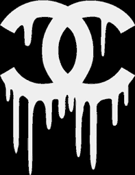 Also chanel logo png available at png transparent variant. Download Melting Chanel White Dripping Chanel Logo Full Size Png Image Pngkit