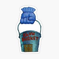 12 guage steel medieval bucket helmet, hmb & bohurt ready great helmet. Chum Bucket Stickers Redbubble