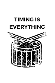 I learned that we can do anything, but we can't do everything. Timing Is Everything Funny Drummer College Rule Blank Lined Notebook Journal Amazon De Giftfulnest Journaling Fremdsprachige Bucher
