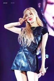 Maybe you would like to learn more about one of these? Black Leather Strap Dress Rose Blackpink K Fashion At Fashionchingu Blackpink Rose Blackpink Fashion Fashion