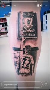 Waited for decades, and not walked alone? Ilicic Reveals Liverpool Tattoo Football Italia