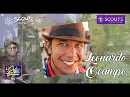 Leonardo Ocampo, piloto aviador, Orgullo Scout