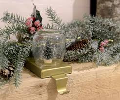 These christmas stocking holders can hold up to 5 pounds of weight, so no need to worry about filling up those beautiful stockings. Snow Globe Inspired Stocking Holder 5 Steps With Pictures Instructables