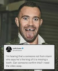 Ben looking jacked for his return to UFC Hope he gets a rematch with 3  piece and a soda