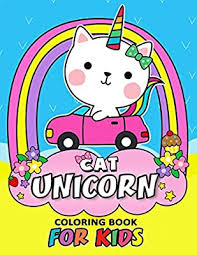 Days of coloring fun with our printable christmas coloring pages for kids! Cat Unicorn Coloring Book For Kids Coloring Book Easy Fun Beautiful Coloring Pages Girls Teen And Adults By Kodomo Publishing Amazon Ae