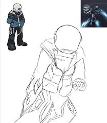 Undertale coloring pages sans astonishing image inspirations printable dessin diy. Nextale Sans Drawing Undertale Amino