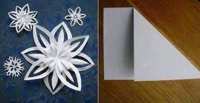 Comment Fabriquer Des Flocons De Neige En 3d Avec Des Feuilles De Papier Flocons De Neige 3d Flocon De Neige Flocons De Neige Bricolage