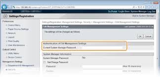 Also, it will show you how to make a back up of your address book Setting The System Manager Password Canon Lbp312x User S Guide
