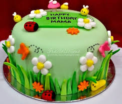 Garden Cake Birthday Cakes Bug Birthday Cakes Garden Birthday Cake Party Cakes