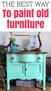 Antique Wash Stand Goes From Ready For The Dump To Farmhouse Chic Painting Old Furniture Redo Furniture Furniture