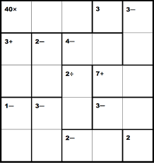 They are also called calcudoku, mathdoku, and web kendoku. Kenken Puzzle Try This Easy 5x5 All Operation Puzzle Facebook