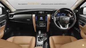 2016 Toyota Fortuner Interior Cabin Hastag Review Toyota Cabin Luxury Cars