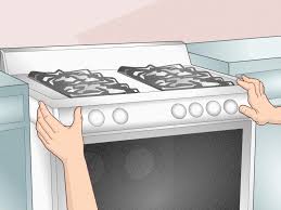 Pour a little in, then take your stove parts in the bag and seal it up. How To Clean Underneath A Stove 15 Steps With Pictures