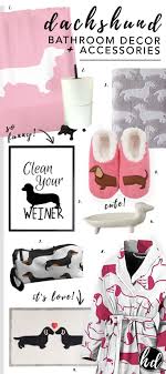 Cute Dachshund Bathroom Decor Dachshund Bathroom Accessories Hey Djangles Dachshund Decor Dachshun Dachshund Decor Weiner Dog Gift Dachshund Accessories