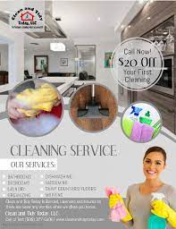 New Client Discount Cleaning Service Flyer Cleaning Service Cleaning