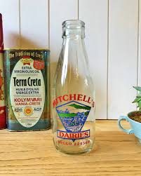 Vintage Mitchell S Dairies Milk Bottle Etsy Vintage Milk Bottles Milk Bottle Vintage Bottles