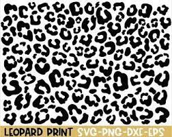 Download Leopard Print Heart Love Animal Card Invitation Tiger Zoo Camo Etsy Svg Cricut Leopard Print SVG, PNG, EPS, DXF File