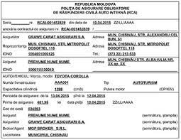 Fisa de inmatriculare auto vizata la directia impozite si taxe locale de sector semnata de fostul si de actualul proprietar, in cazul persoanelor juridice este nevoie si de stampila firmei (original); ToatÄƒ InformaÈ›ia Despre Asigurarea Rca Rapidasig Md