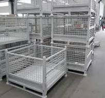 Heavy Foldable Storage Cage Stillage - Cage Pallet and Cage ...