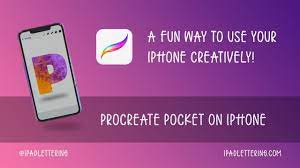 Procreate Pocket Tutorial A Creative Way To Use Your Iphone For Lettering Art Youtube Iphone Tutorial Lettering Procreate