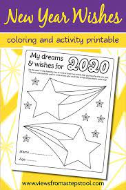 Your page should score high on all criteria throughout the entire resolution range. New Years Resolution Coloring Page For Kids Views From A Step Stool