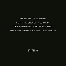 Thirty Seconds To Mars End Of All Days Lyrics Thirty Seconds To Mars End Of All Days 30 Seconds To Mars Movie Quotes Life On Mars