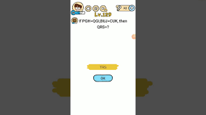 When we started the game first three levels are learning period and the 4th. Brain Boom Level 129 If Pgh Qgi Buj Cuk Then Qrs Walkthrough Youtube