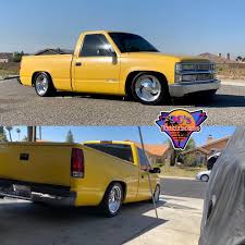 Image result for Bright Yellow 1990 Truck
