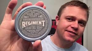 A Shave With Regiment High And Tight Barbershop Soap And My Rod George  Copper Razor