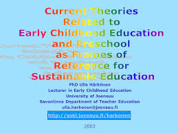 Learn vocabulary, terms and more with flashcards, games and other study tools. Phd Ulla Harkonen Lecturer In Early Childhood Education University Of Joensuu Savonlinna Department Of Teacher Education Ppt Download