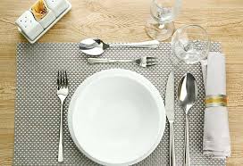A dessert spoon should have already been set above the dinner plate. How To Set A Table Basic Formal Informal Table Settings