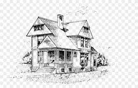 When drawing a house, you cannot do without a ruler, and, of course, a pencil. House Sketch Pencil Sketch House Step By Step