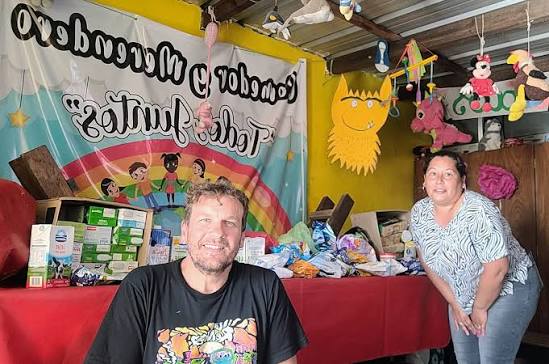 EL COMEDOR DEL BARRIO 26 DE MAYO ASISTE A UNAS 220 PERSONAS POR DÍA CLORINDA. El nuevo merendero del barrio 26 de Mayo ya se encuentra en funcionamiento y recibe diariamente a